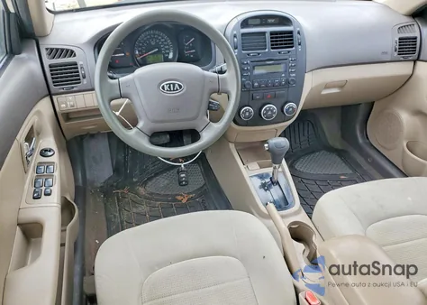 2009 Kia Spectra Ex из США, поврежденный, VIN KNAFE221X95649461